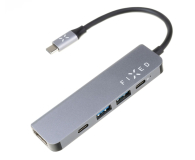 FIXED HUB Mini 5w1 2xUSB-C, 2xUSB-A, HDMI FIXHU-MN-GR - 1342406 - zdjęcie 2
